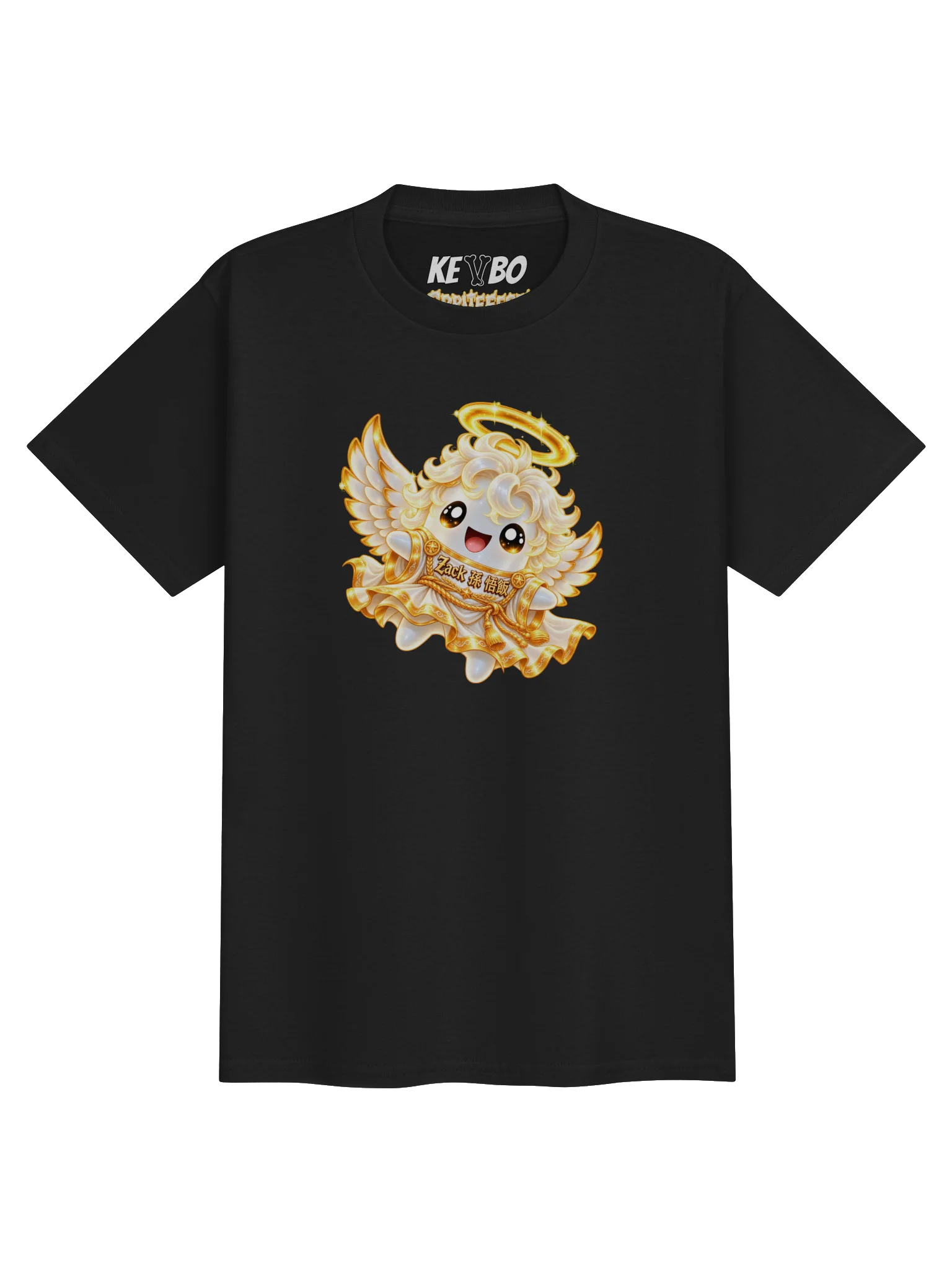 SPRITEFEST "Angel Sprite" YOUTH Black T-Shirt product image (1)