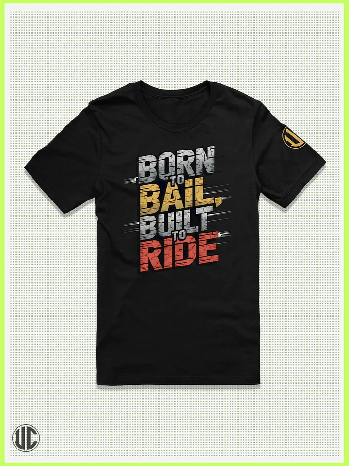 Born to Bail – Urban Skater Graphic T-Shirt product image (1)