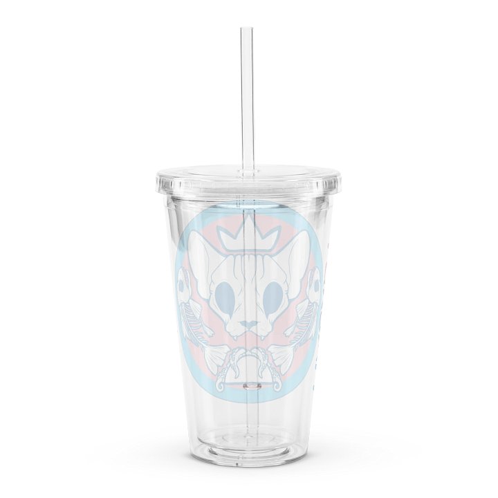 Cup with Straw - Trans Pride product image (2)