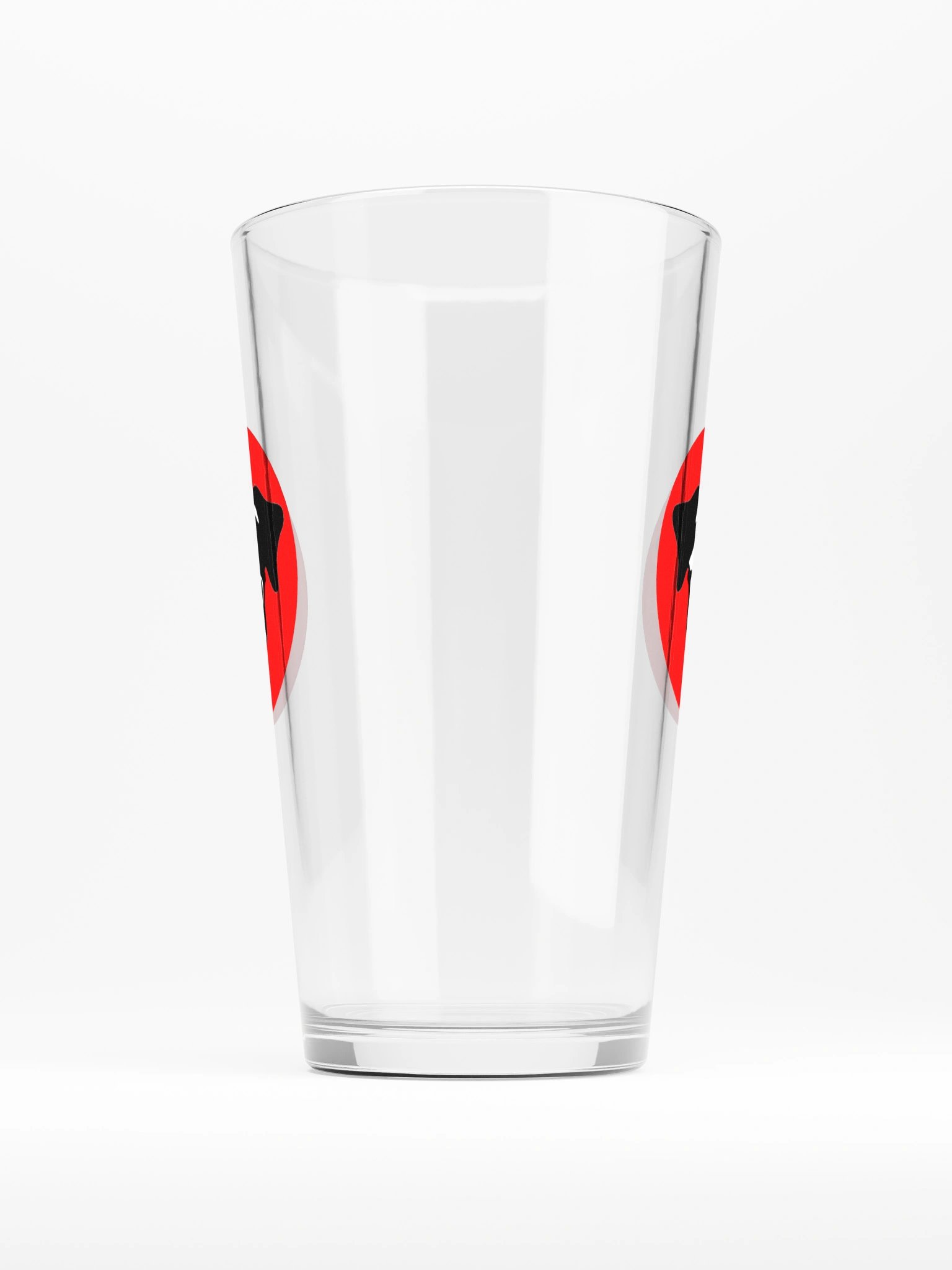 Red Logo Pint Glass product image (4)
