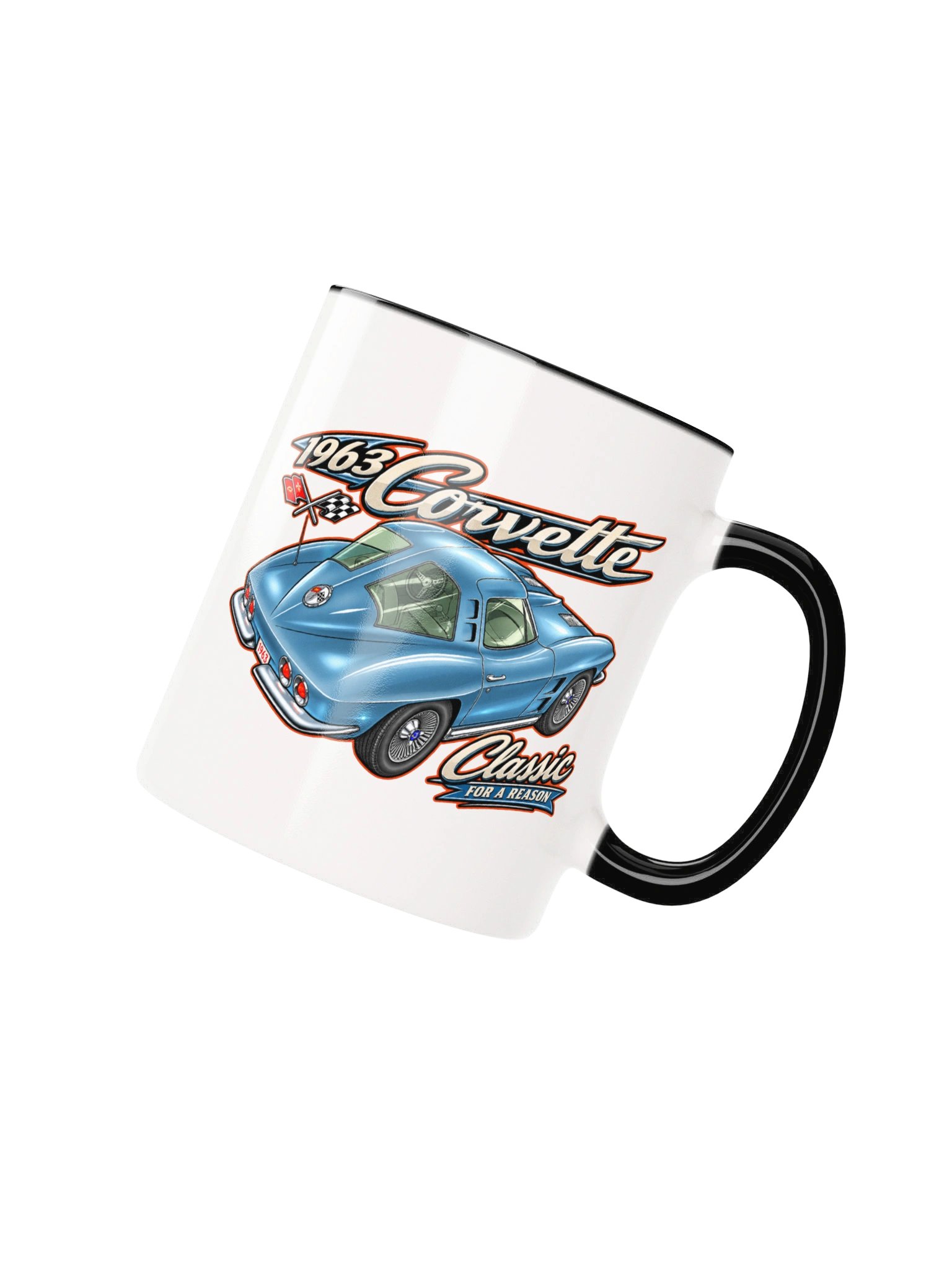 1963 Corvette – Classic in Blue Two-Tone Mug product image (12)