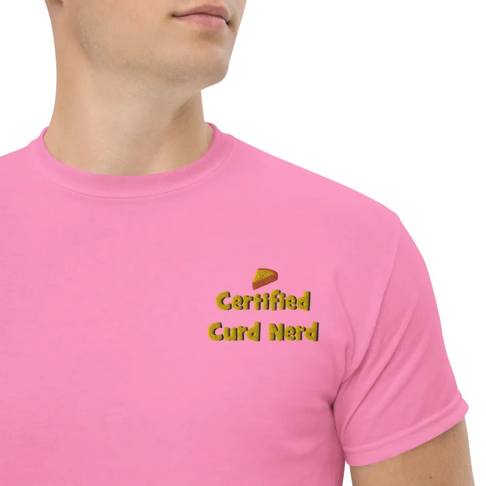 Certified Curd Nerd T-Shirt Embroided Logo product image (156)
