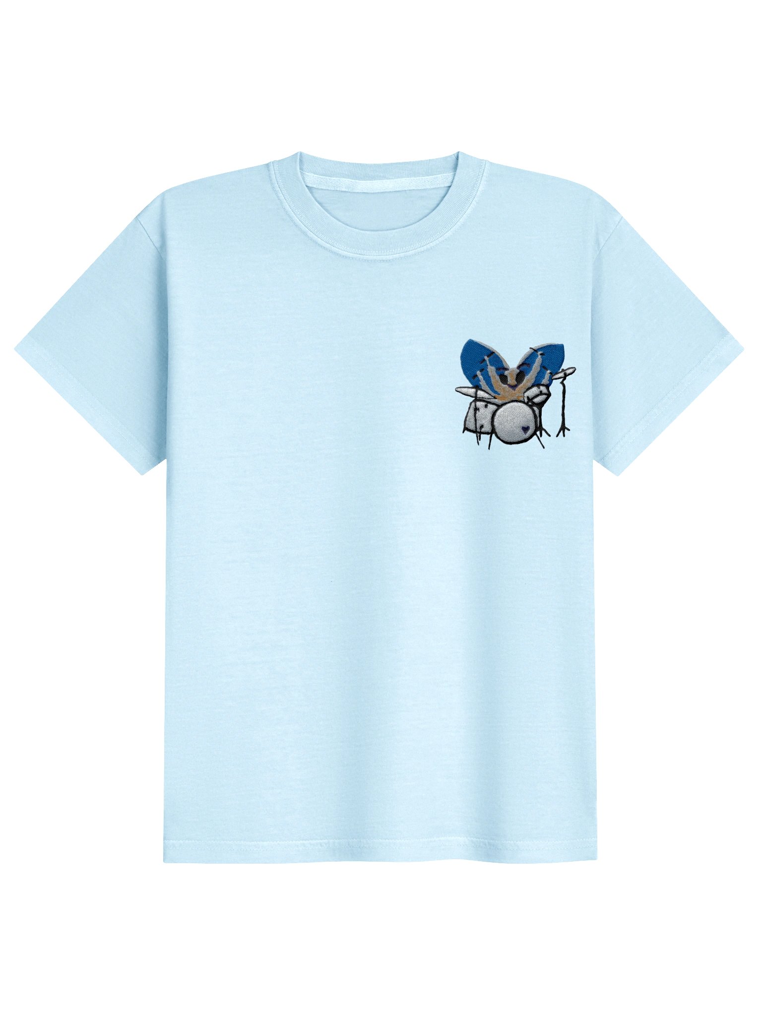 Bug Band Youth Embroidered Tee Left Chest GoldBug product image (15)