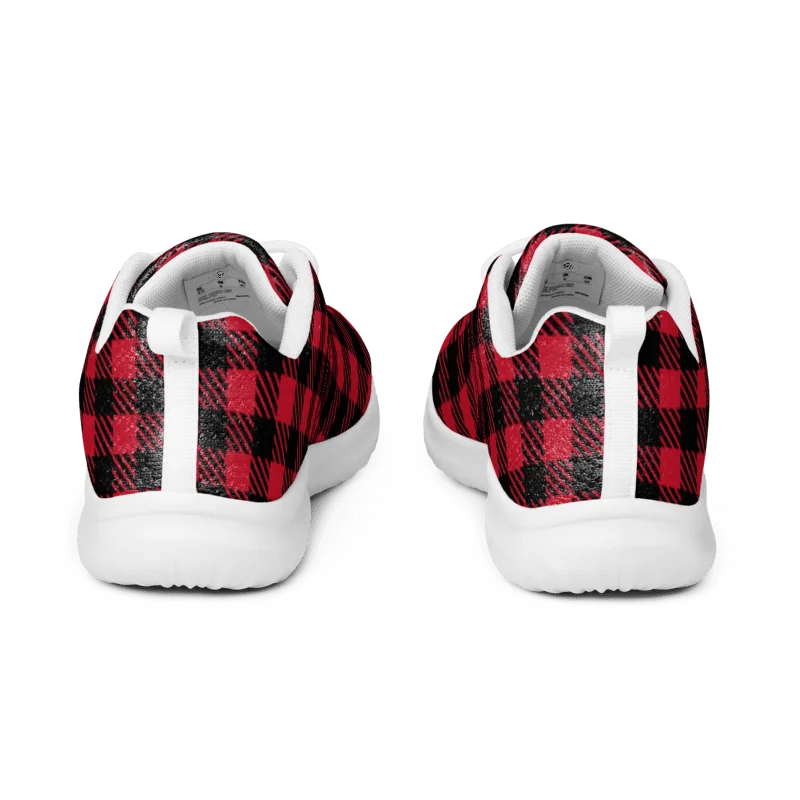 Crimson Check Women's Athletic Shoes product image (4)