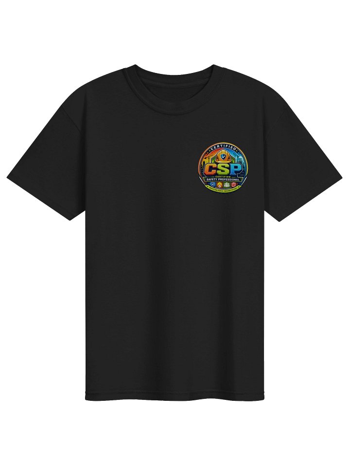 Certified Safety Professional (CSP) Comfort Colors® T-Shirt | Safety Leadership Shirt | CSP Certification Achievement Gift | EHS & HSE Professional Apparel product image (9)