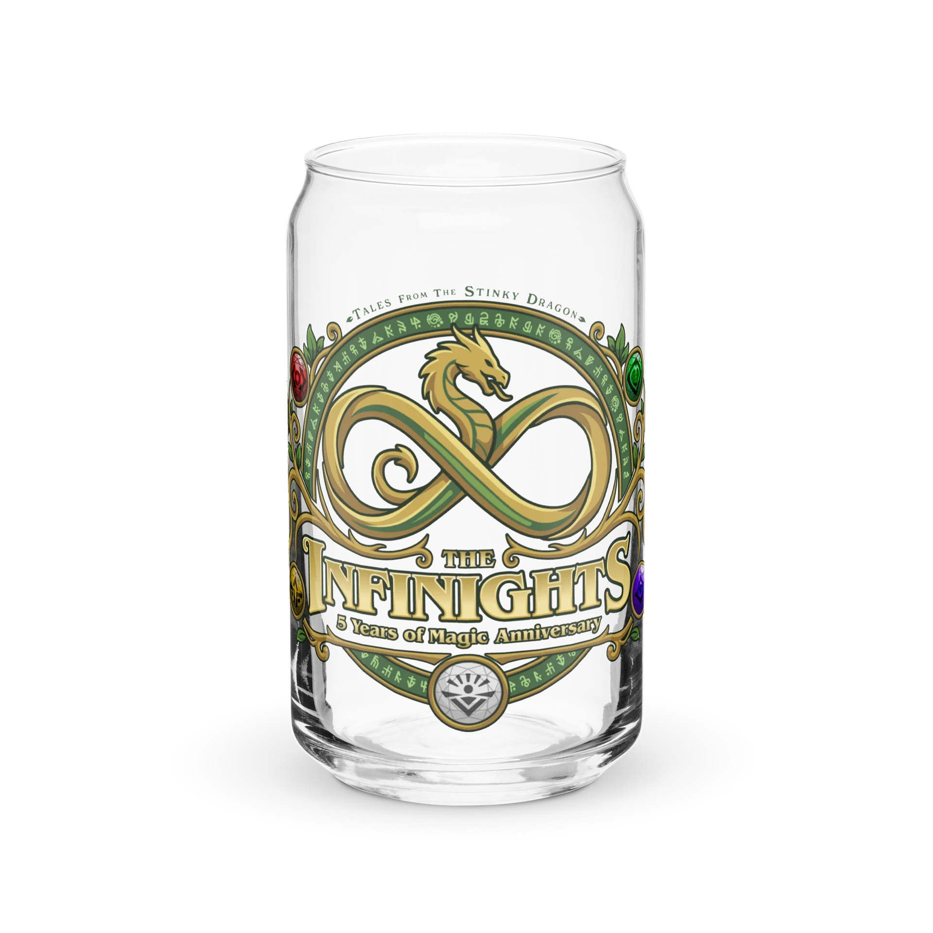 The Infinights 5 Years of Magic Commemorative Glass product image (2)
