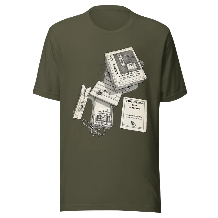 Heron Bite Indicator T-Shirt (Khaki) product image (1)
