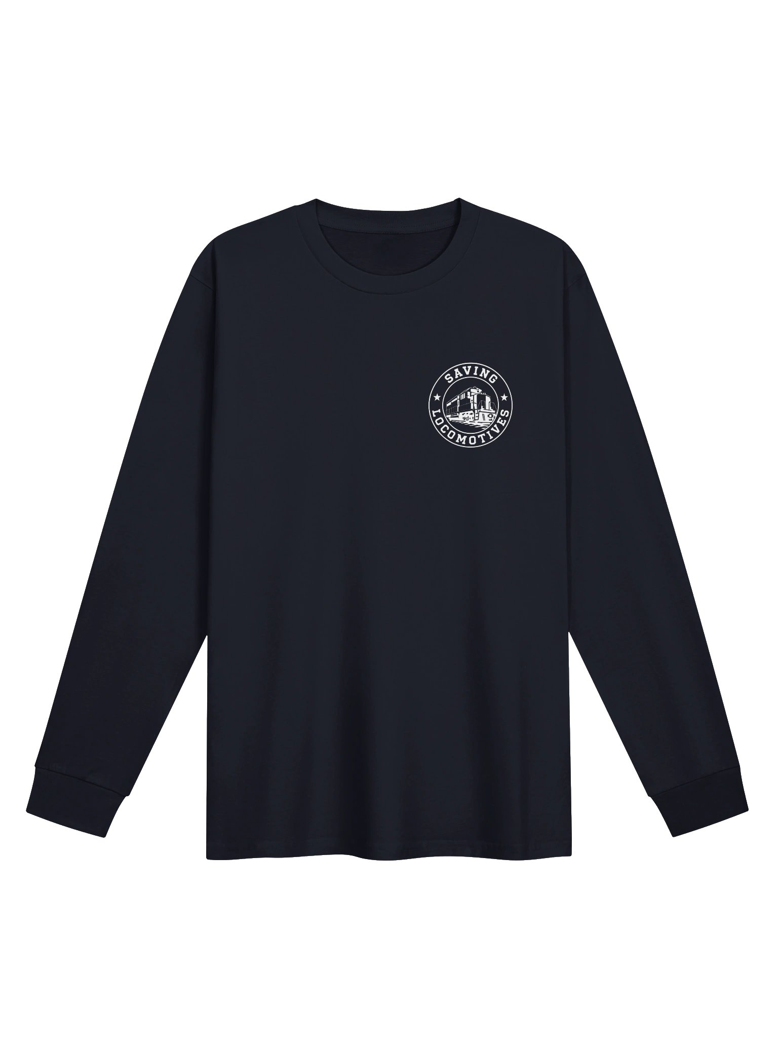 Saving Locomotives Logo Long Sleeve Tee product image (2)