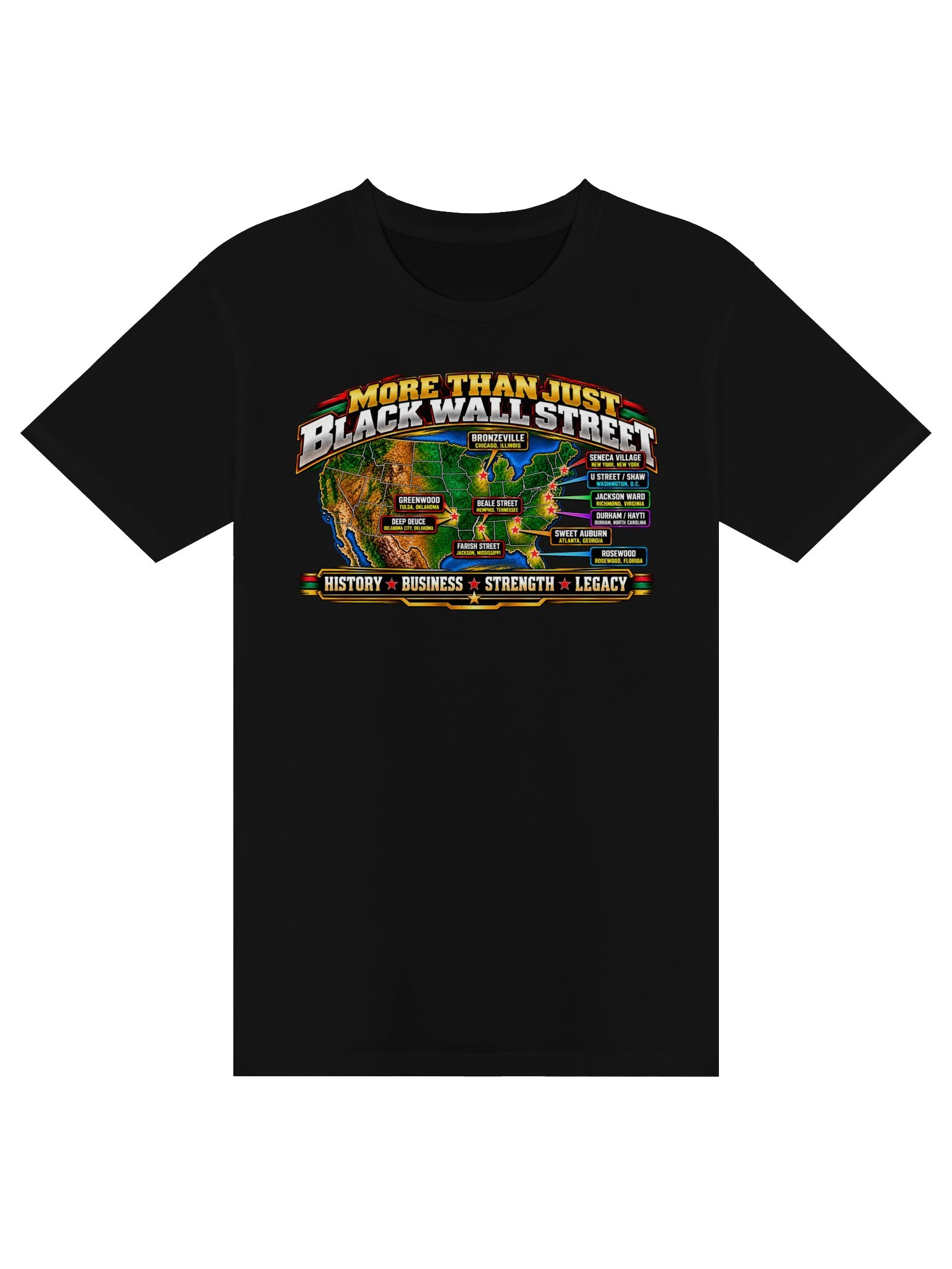 More Than Just Black Wall Street Pt 2 Tee product image (1)
