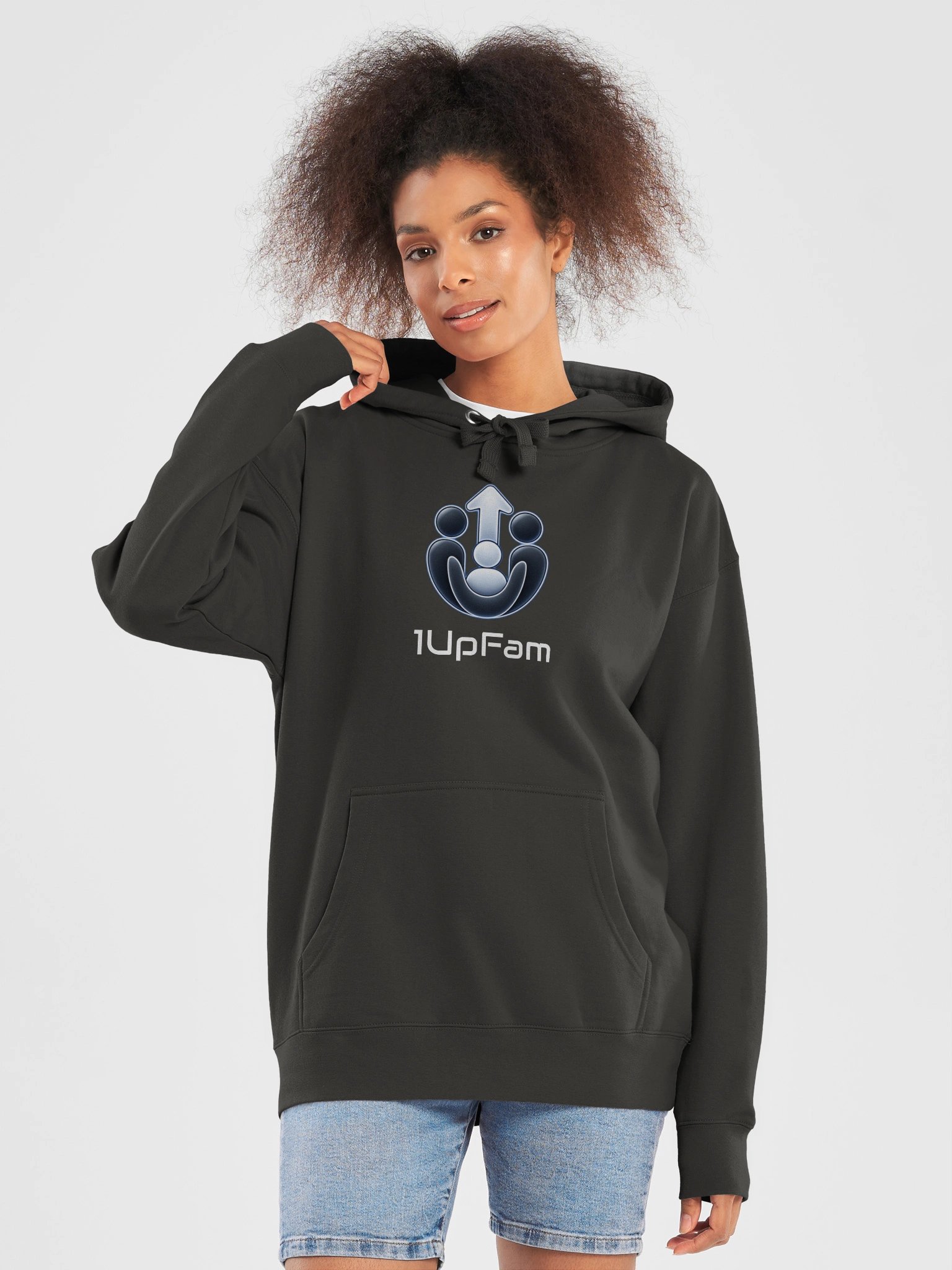 1UpFam Ink & Halo Premium Hoodie product image (5)
