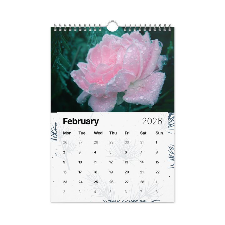 Let your spirit bloom • 2026 Calendar product image (1)
