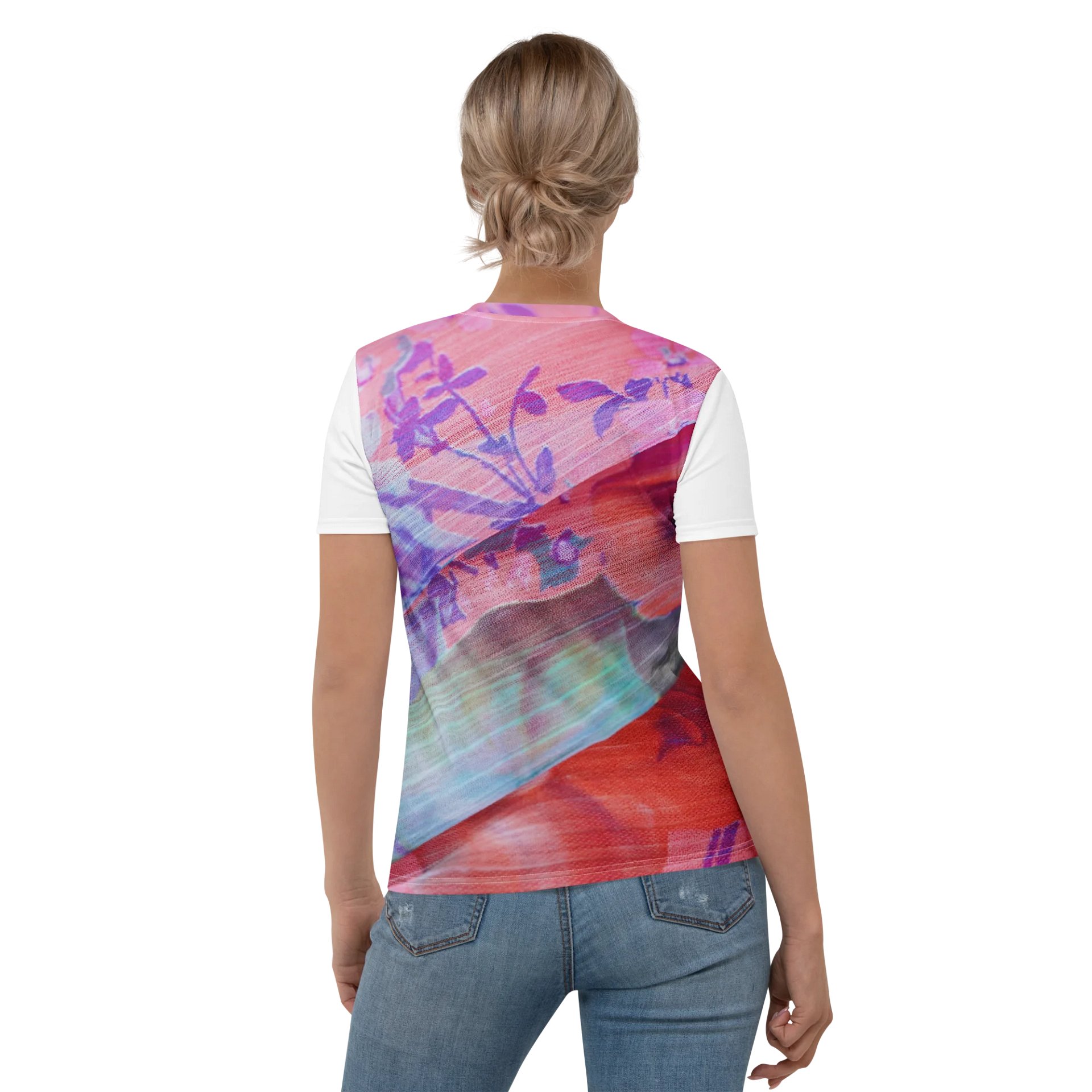 Paradise Breeze White Women's Print T-Shirt product image (1)