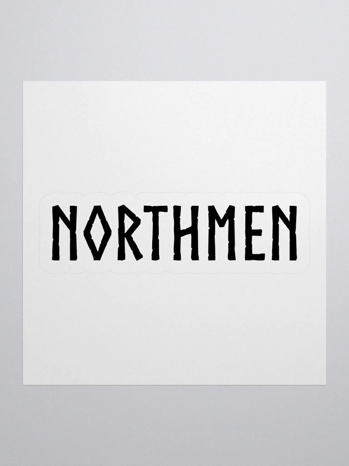 The Northmen - Black - Sticker product image (1)