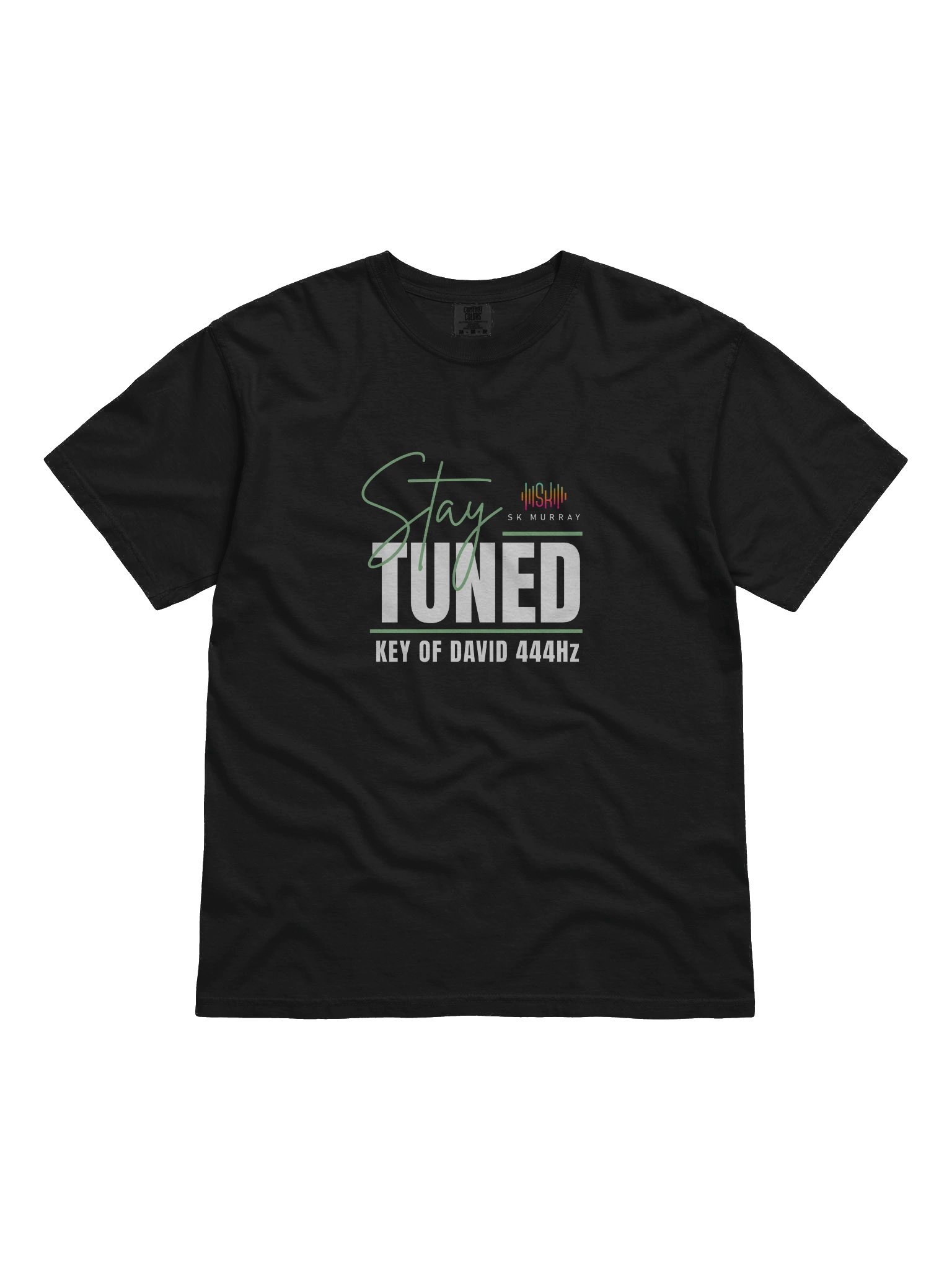 STAY TUNED T-shirt Green product image (1)