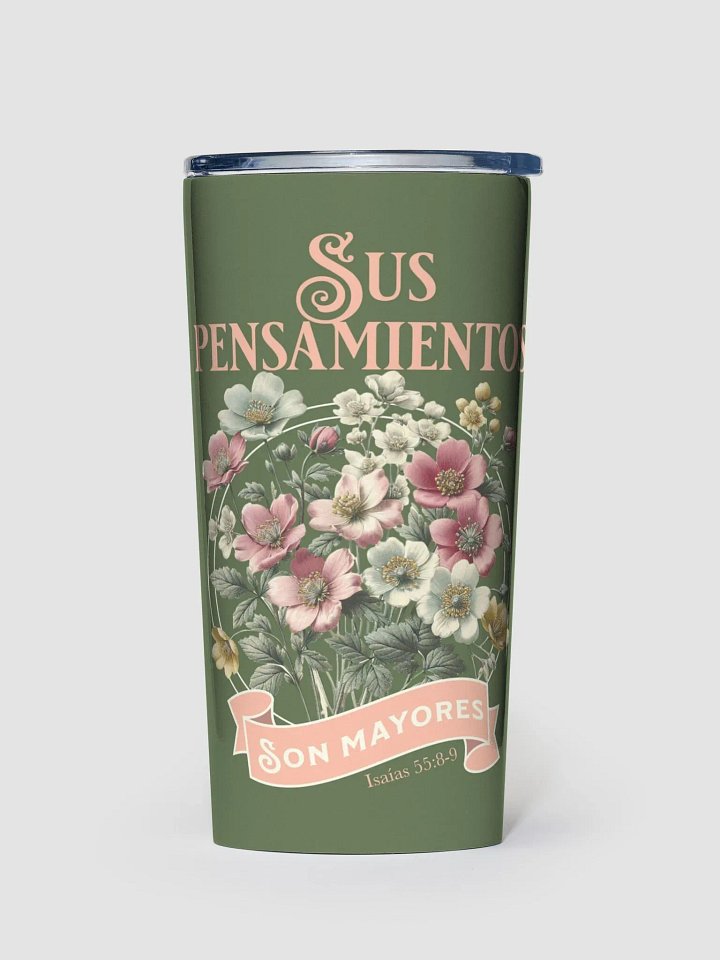 Sus Pensamientos 20oz Stainless Steel Tumbler product image (2)