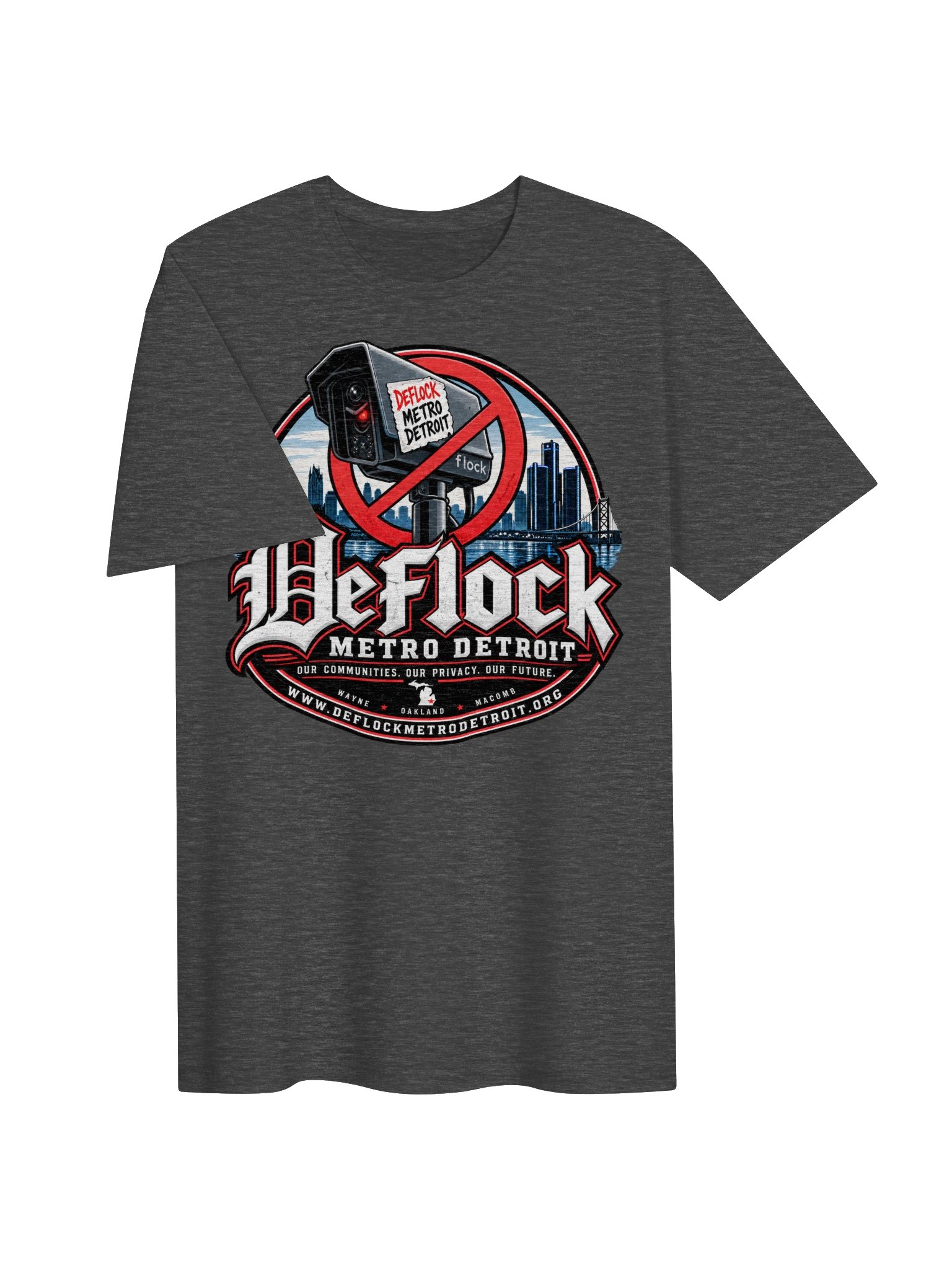 Logo Tee - DeFlock Metro Detroit product image (3)