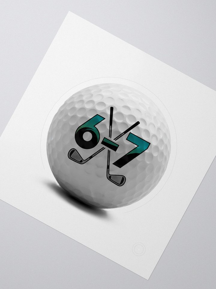 6-7 Golf drip sticker product image (2)