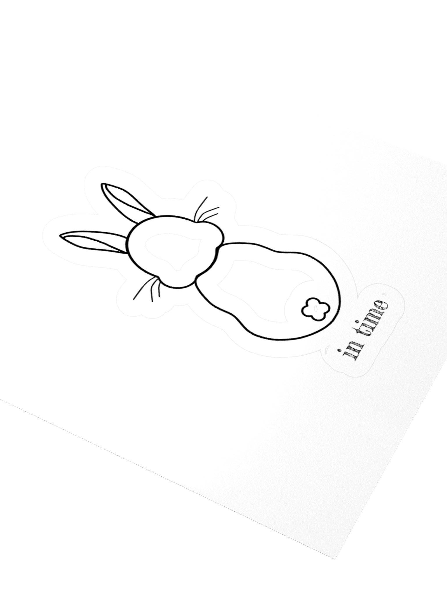 The Gentle Pause Kiss-Cut Stickers product image (3)