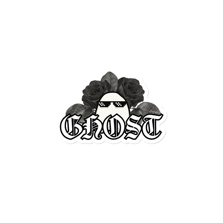 Ghost rose magnet product image (2)
