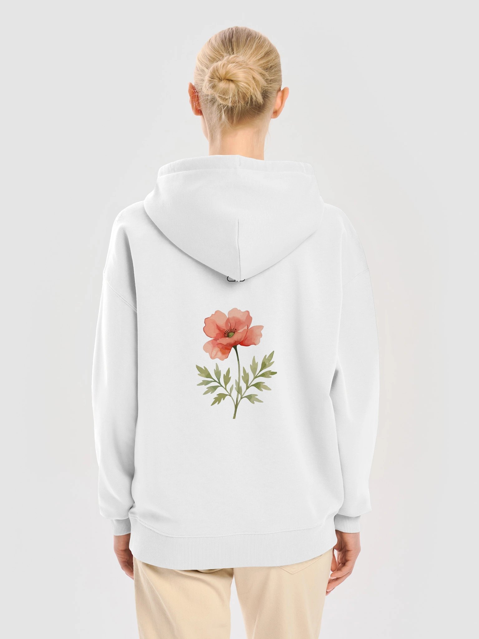 IBIZA Tall Red Flower Hoodie product image (10)