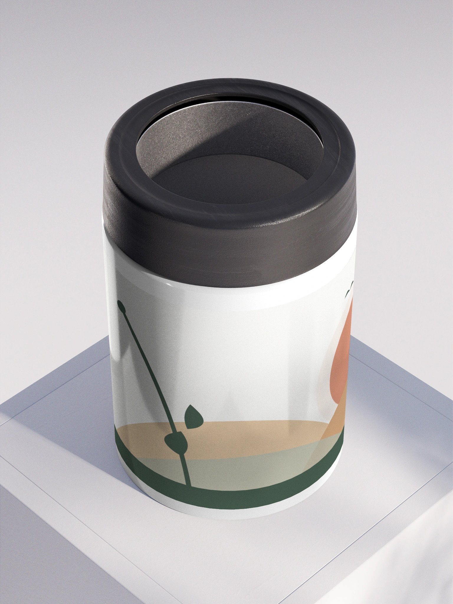 Boho Sunset Can Cooler | 12oz Stainless Steel Koozie product image (2)