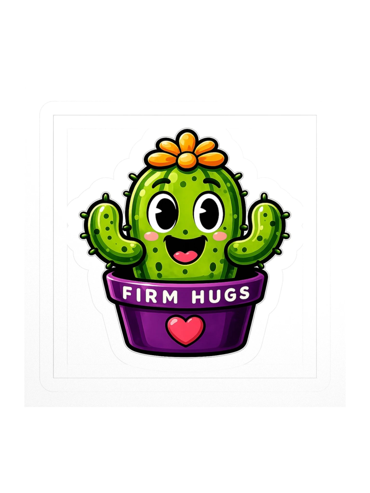 firm hugs sticker product image (1)