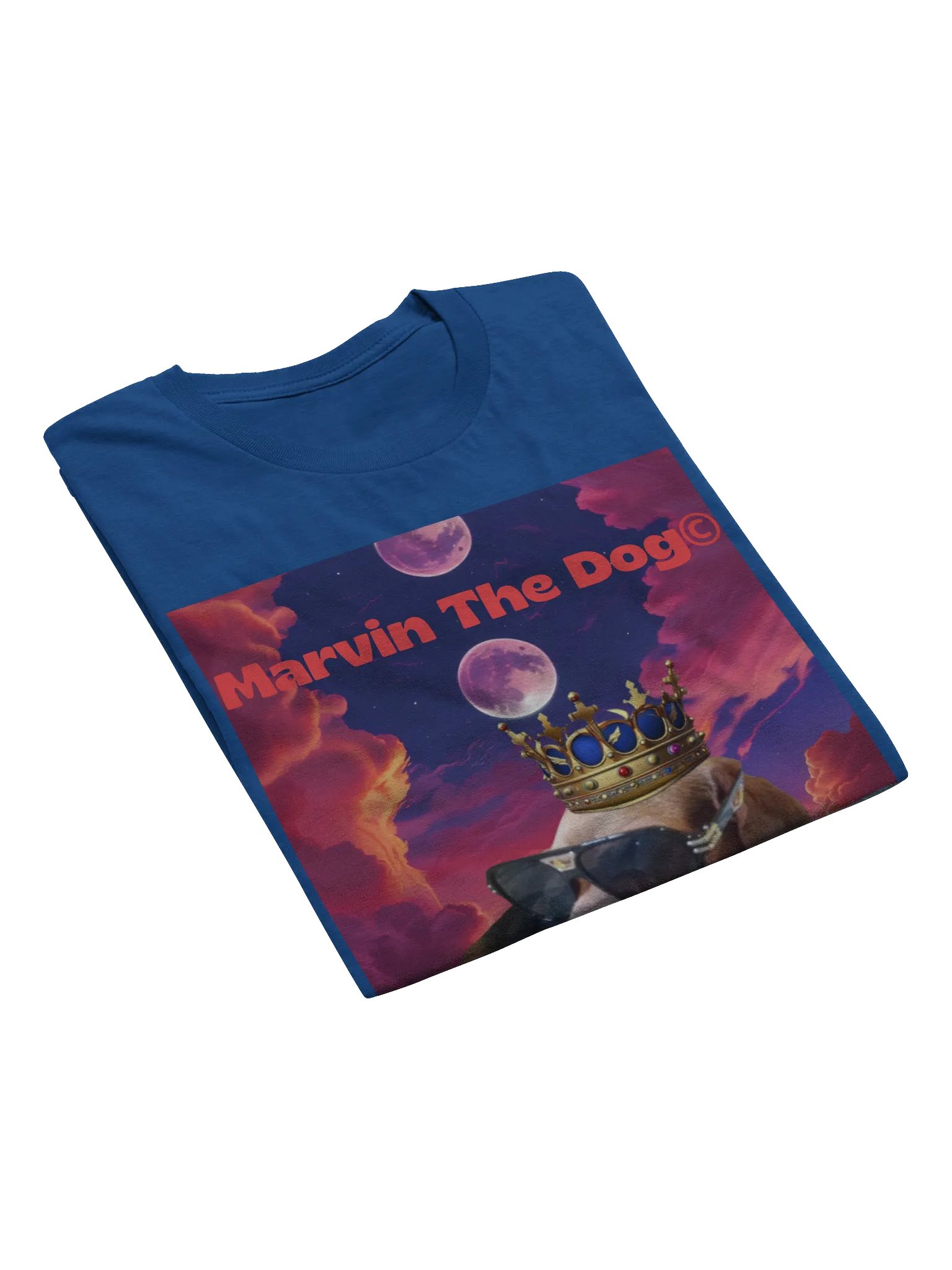 Royal Marvin The Dog© Blue T-Shirt product image (2)