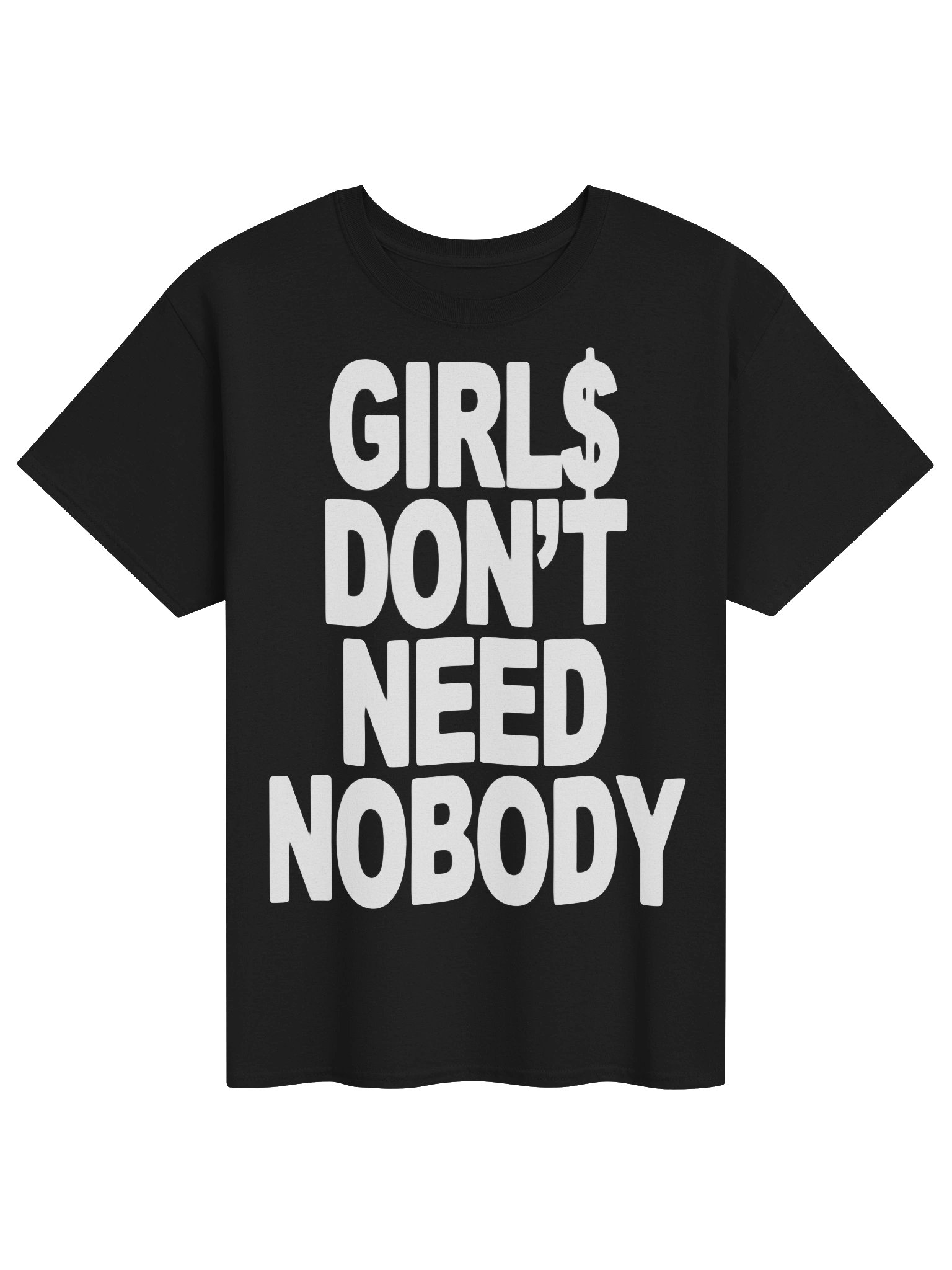 Don't Need Nobody Blur Dom Dolla T-Shirt product image (1)