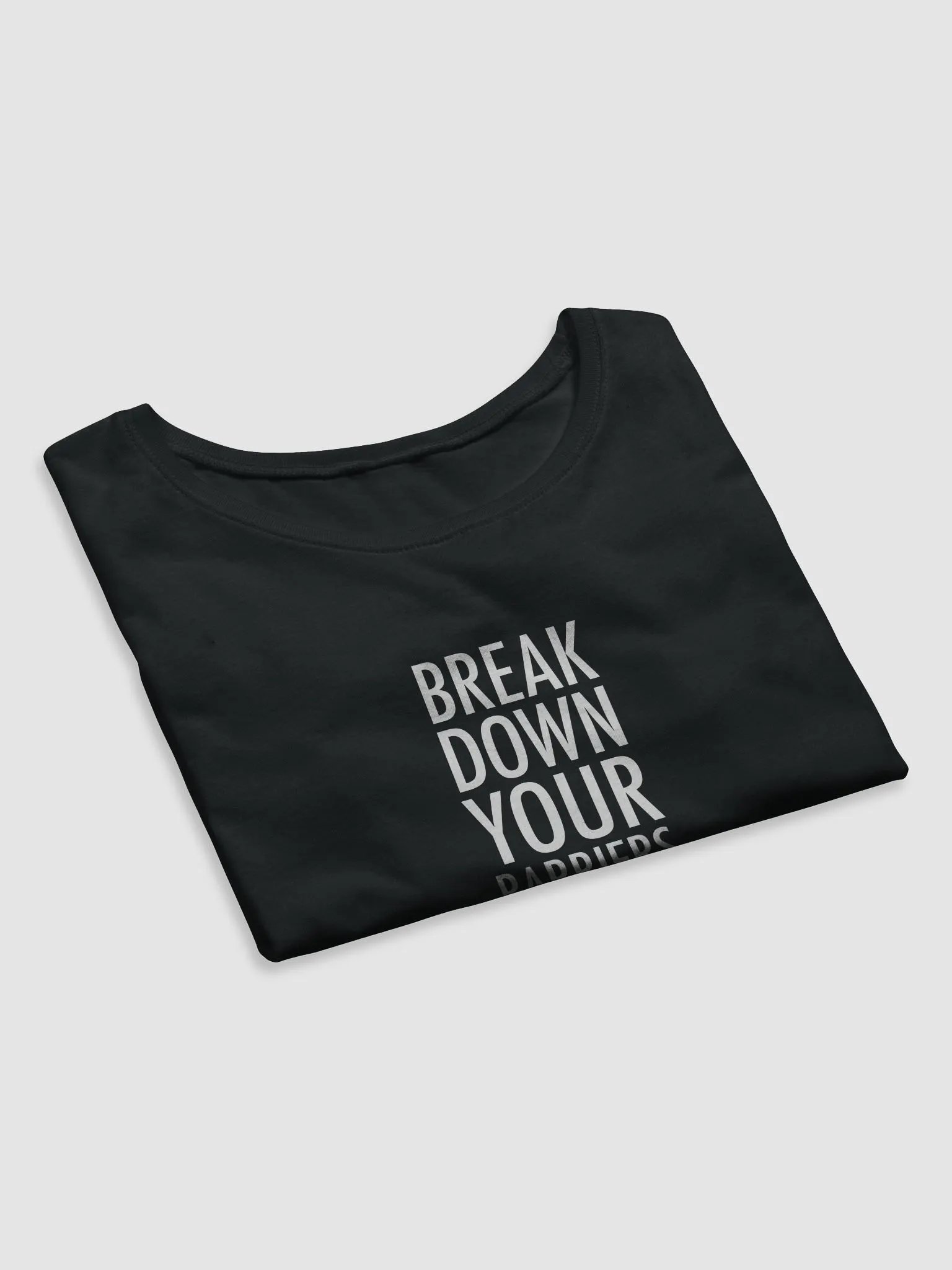 Break Down Barriers Crop Tee product image (4)