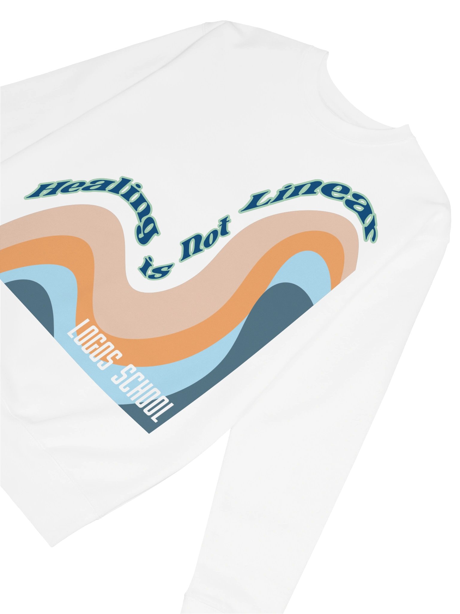 Healing is Not Linear Sweatshirt - Cotton Heritage product image (8)