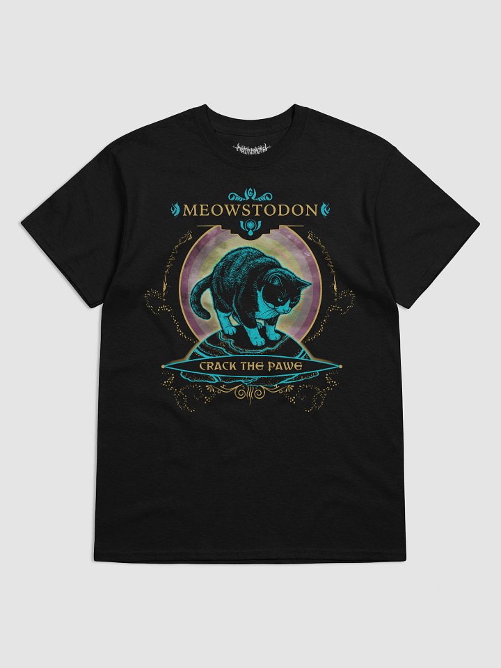 Burzik Meowstodon Crack The Pawe Tee product image (1)