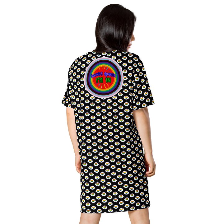 LGBTQIAP2S+ 2025, Sounds Queer I'm In, Tee Dress product image (2)