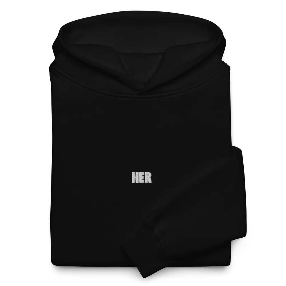 HER Minimal Embroidered Hoodie product image (2)