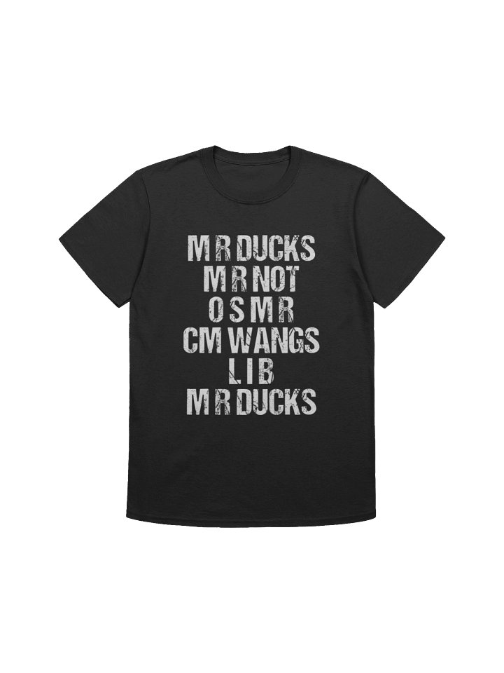 Mr Ducks Mr Not Osmr Cm Wangs Lib Mr Ducks Shirt product image (1)