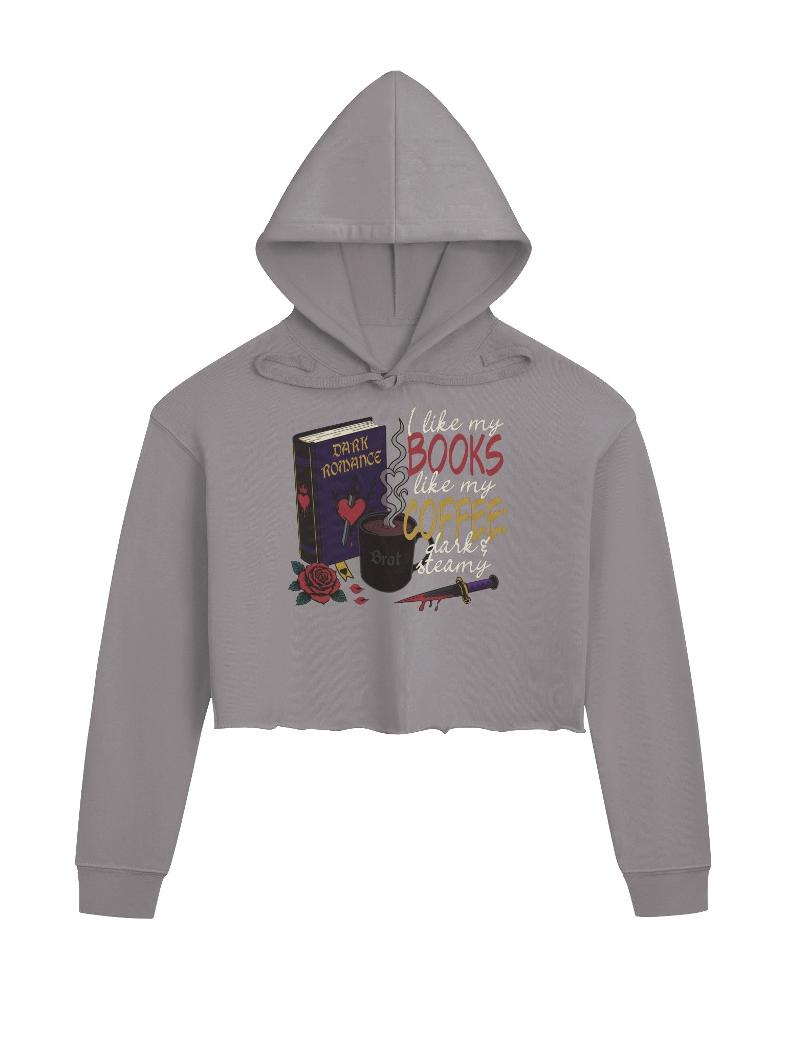 Dark & Steamy (Cropped Hoodie) product image (5)