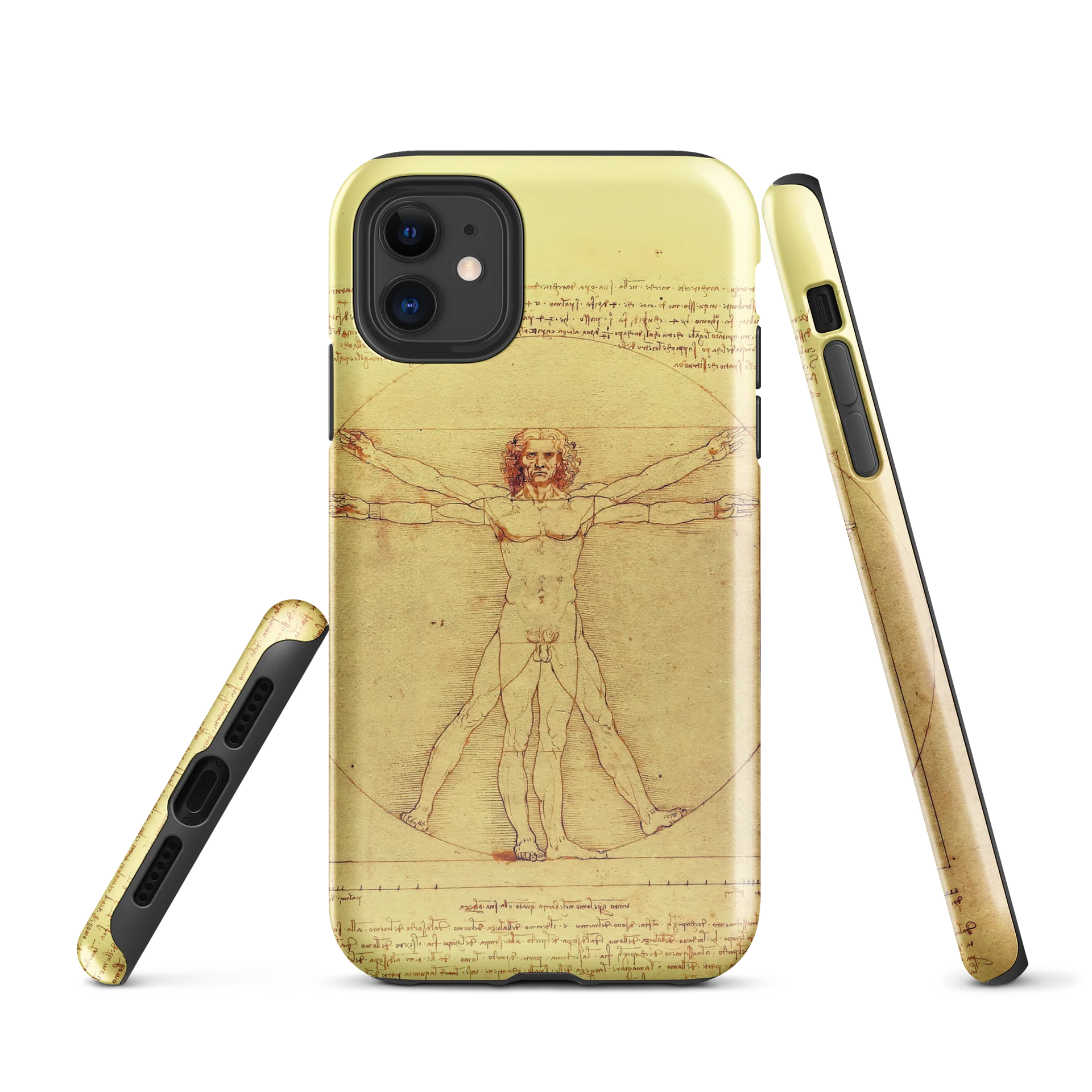 Leonardo da Vinci – Vitruvian Man (L’Uomo Vitruviano) – iPhone® Tough Case product image (3)