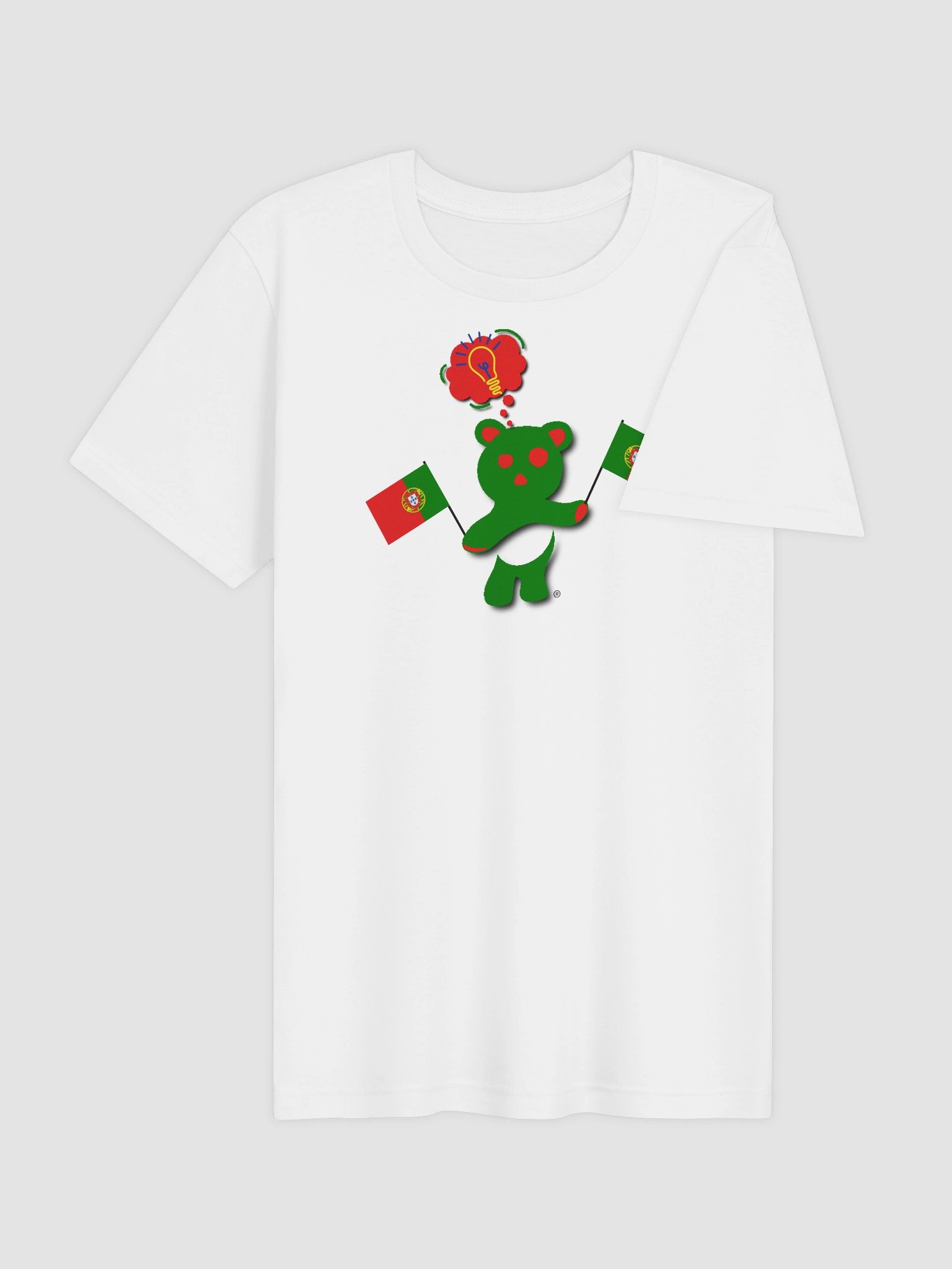 Portugal — Country Bear T-Shirt | BehrBrained Media product image (10)