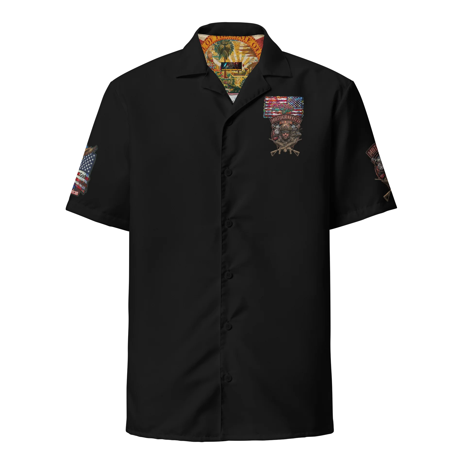 MötoGraffitti DD 214 Club Shirt (the 250 yr USA Anniversary vers) product image (1)