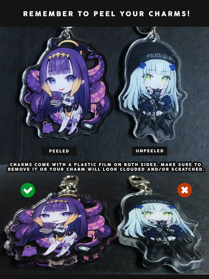 Ironmouse Acrylic Charm product image (2)