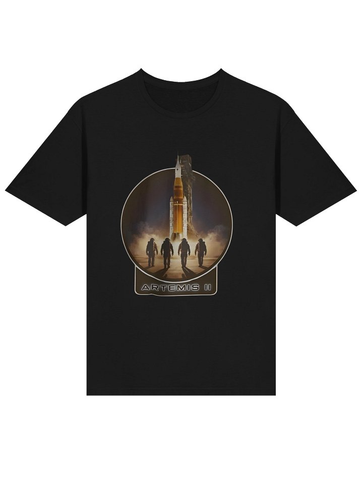 Artemis II Mission Crew Tribute Shirt – NASA SLS Moon Launch Viral Tee product image (2)