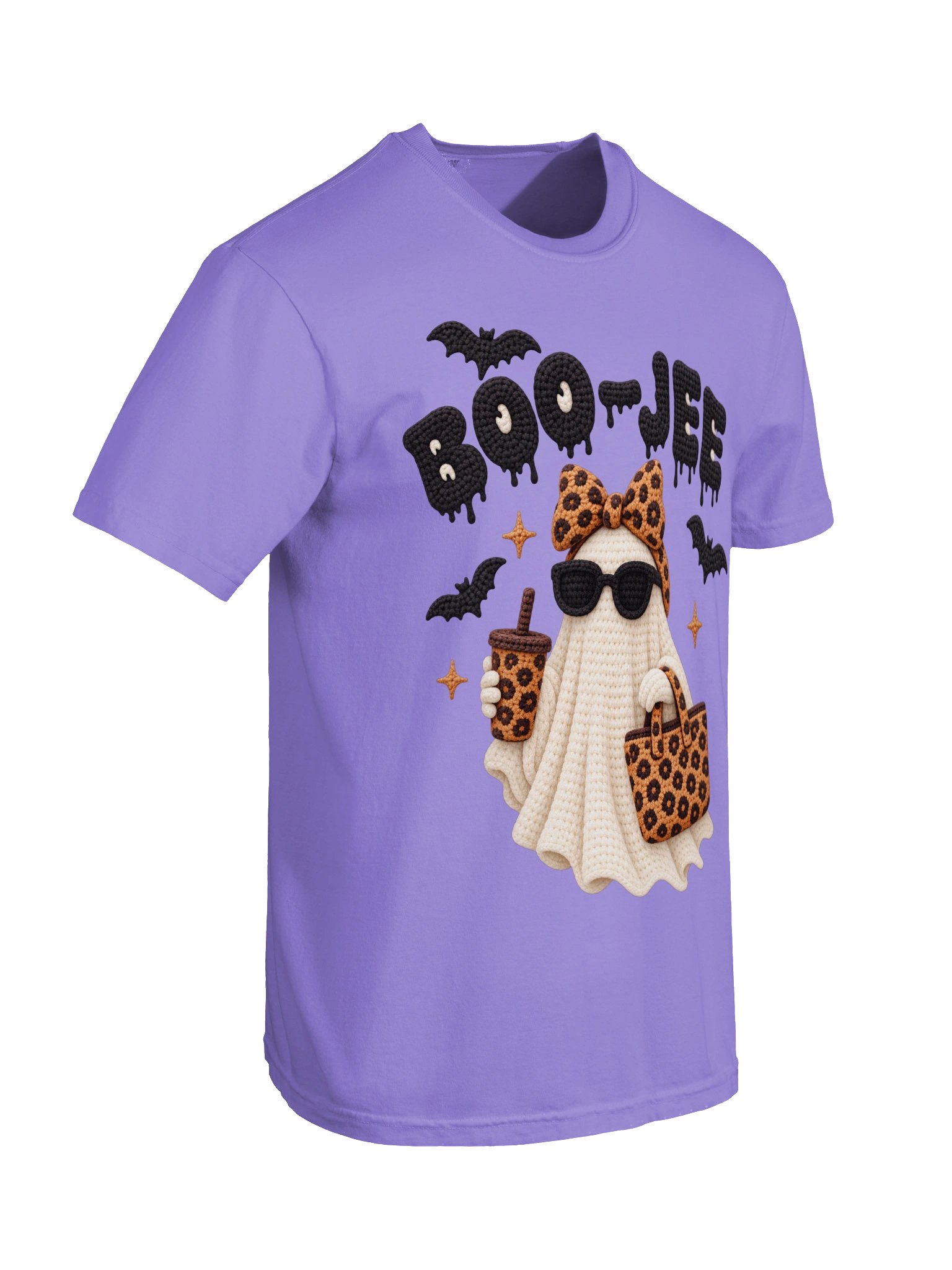 BOO-JEE Crochet Ghost – Cute Halloween Leopard Print Design product image (34)