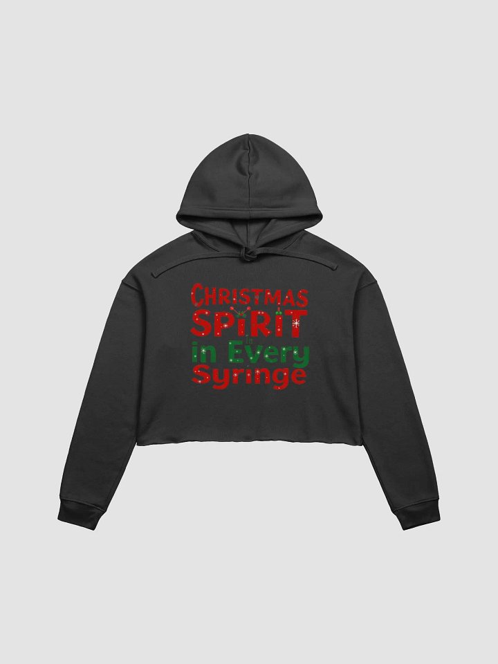 Christmas Spirit Crop Hoodie product image (4)