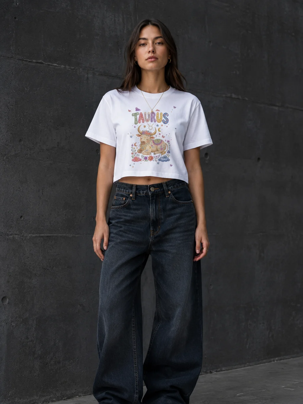 Taurus Astro Pop Crop Top product image (1)