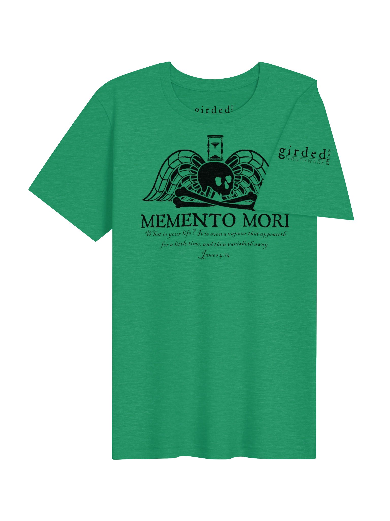 Memento Mori James 4:14 Tee (Light Colored Shirts) product image (4)