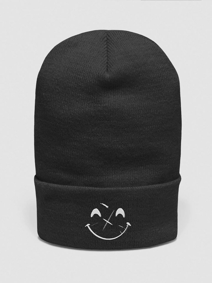 "Smiley Emoji" Yupoong Cuffed Beanie product image (1)