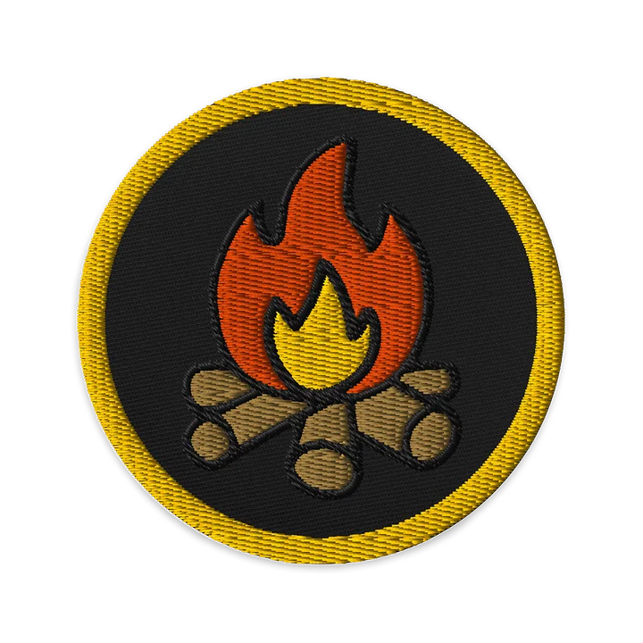 TVLN Patch - Round - Campfire product image (2)