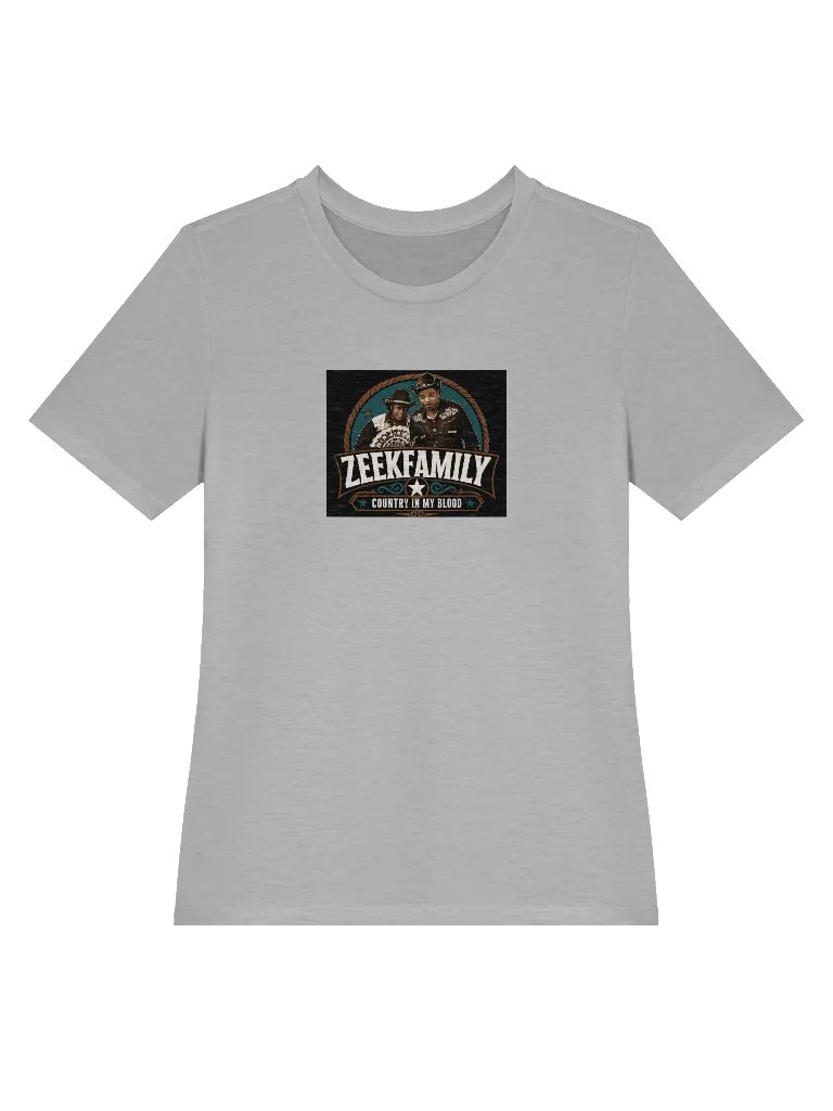 Country In My Blood Women's Supersoft Relaxed-Fit T-Shirt product image (3)