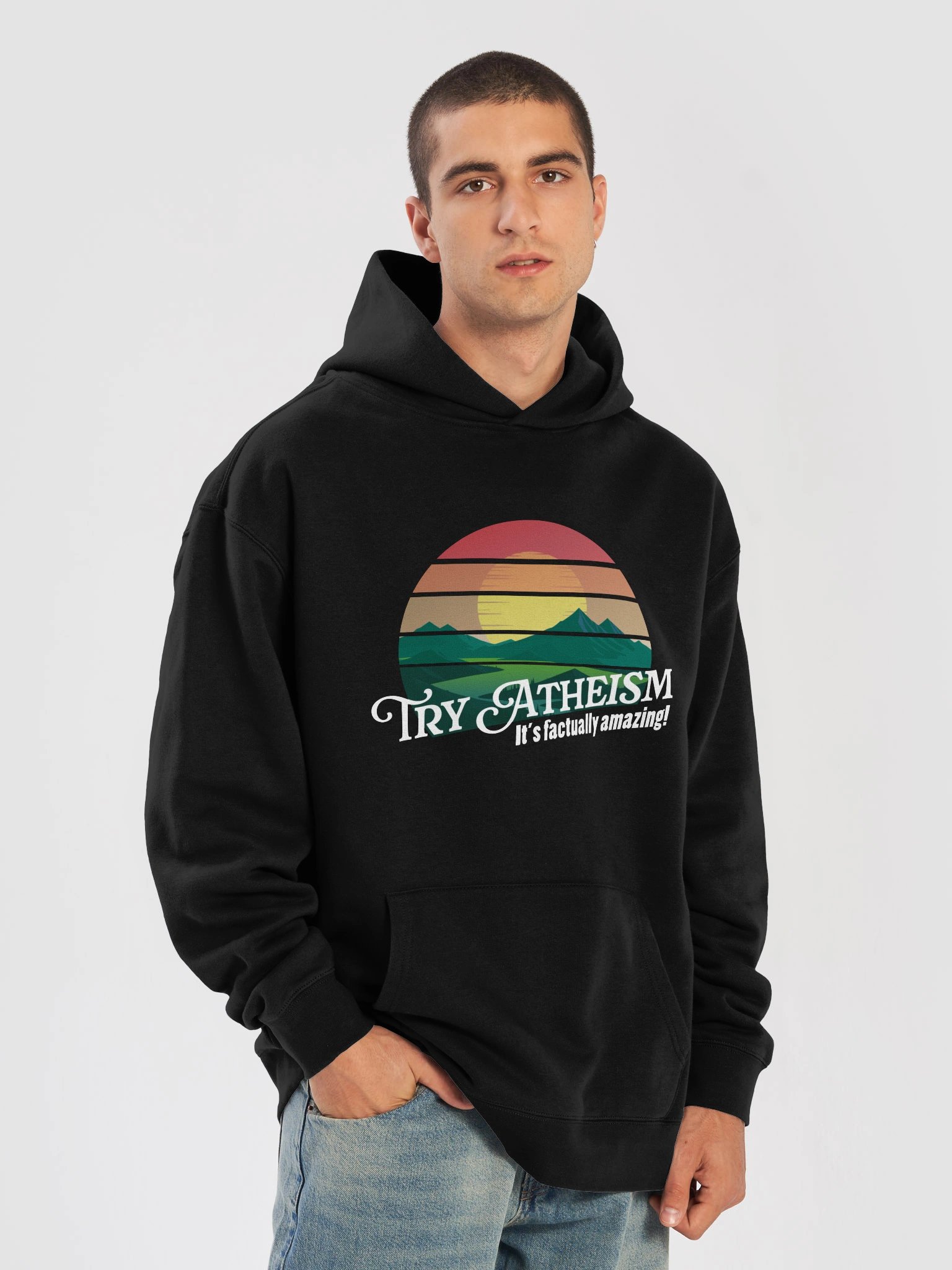 Try Atheism hoodie product image (46)