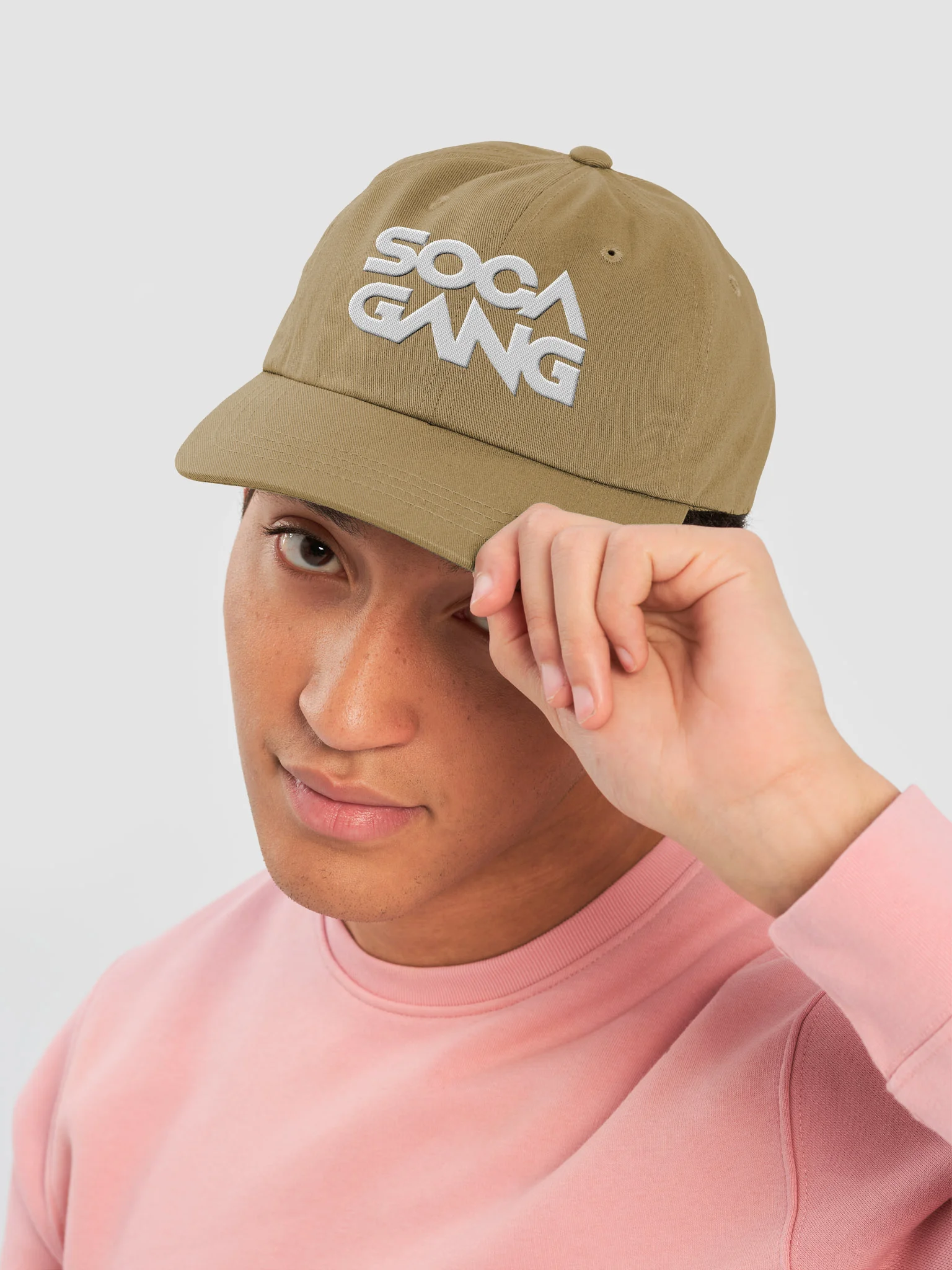 White Logo Dad Hat (Embroidered) product image (21)