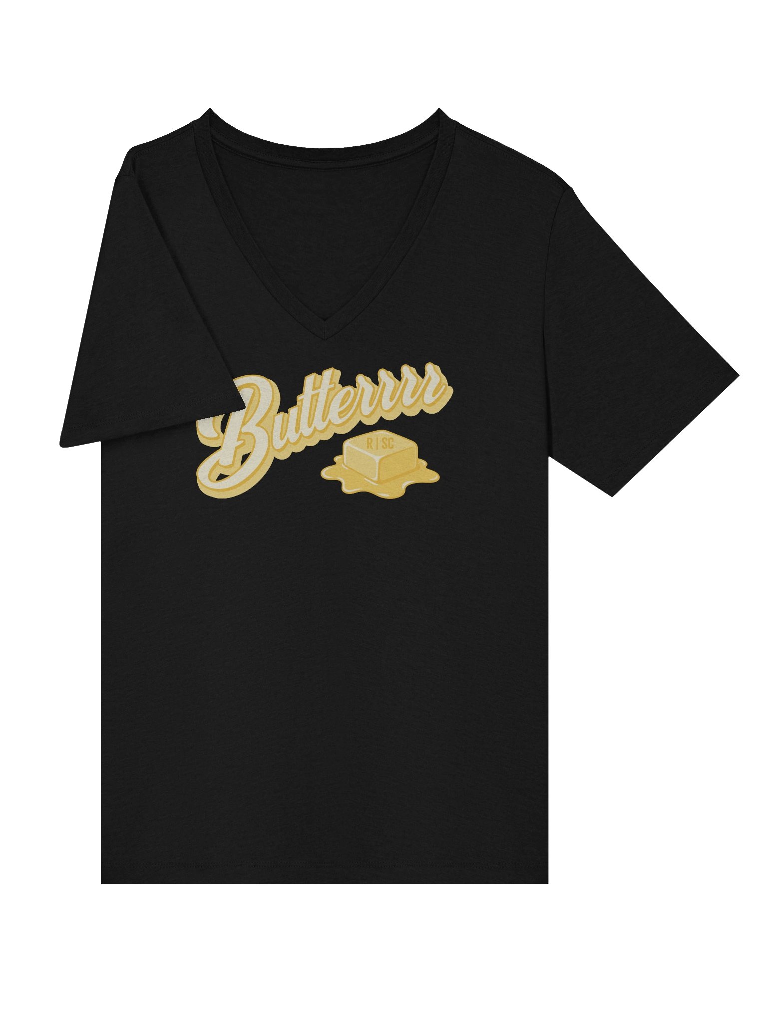 Butterrrr V-Neck T-Shirt product image (19)